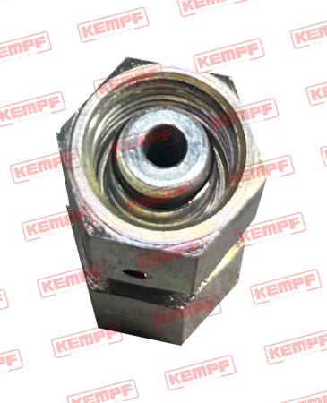 73096 KEMPF Doppelverbinder, gerade 08L - 8L